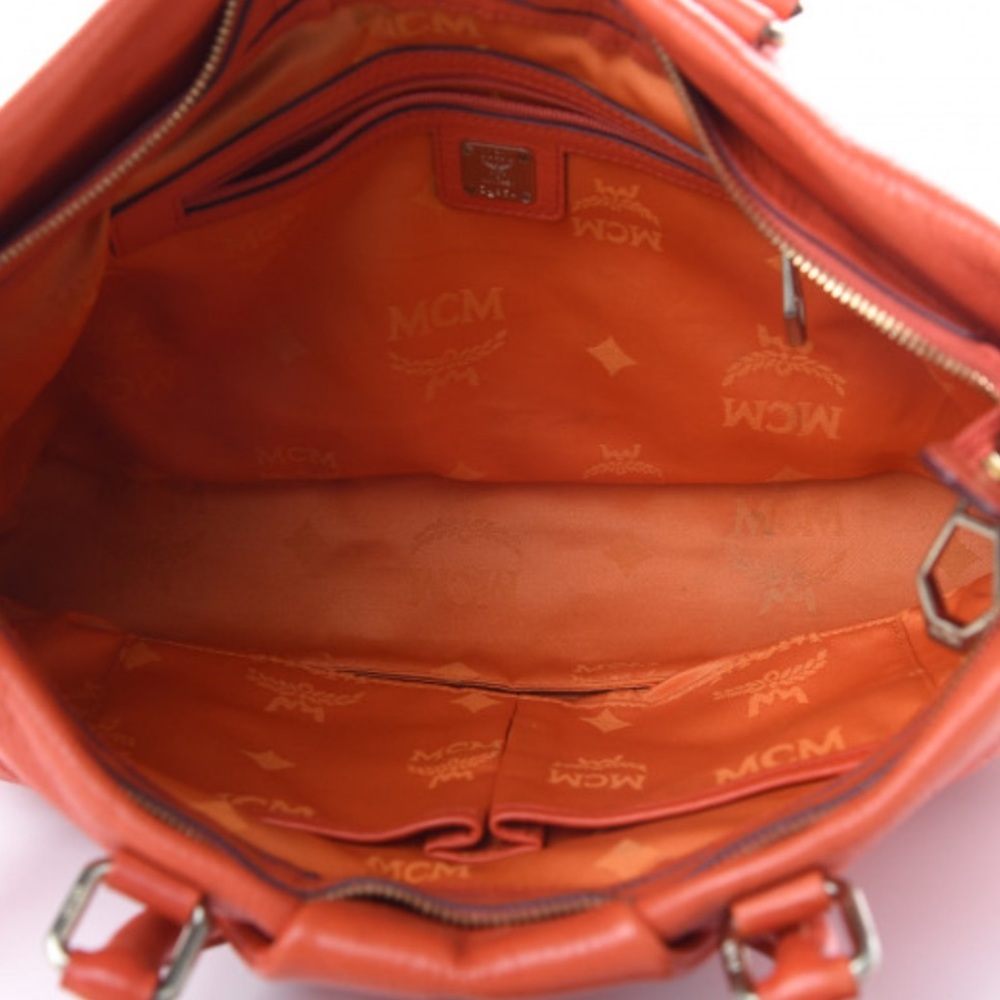 MCM 
Calfskin Ottomar Monogram Tote - Picture 5 of 16